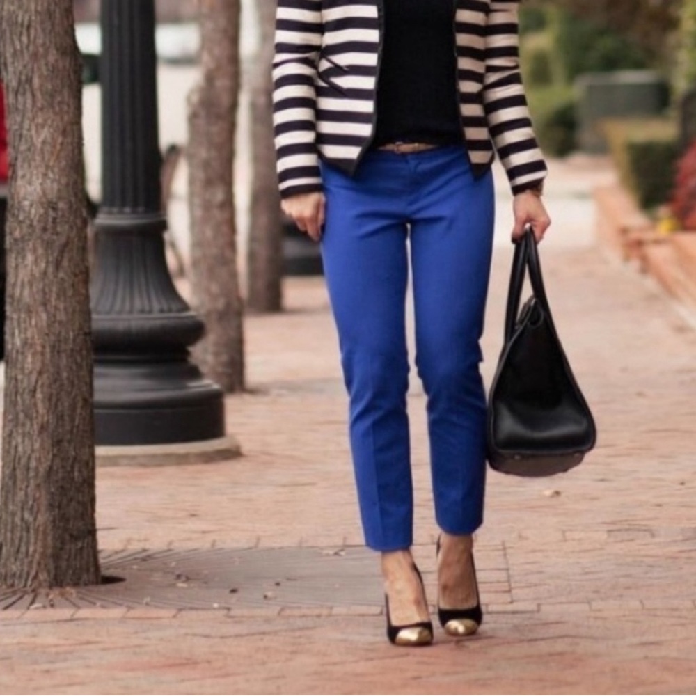 Banana republic cobalt royal blue Sloan pants